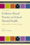 Evidence-Based Practice in School Mental Health cover