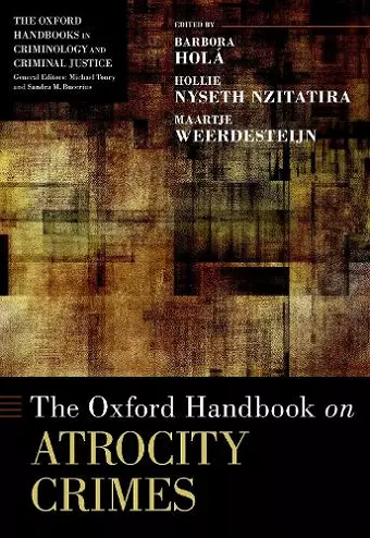 The Oxford Handbook on Atrocity Crimes cover