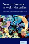 Research Methods in Health Humanities cover