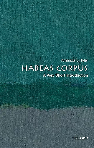Habeas Corpus: A Very Short Introduction cover