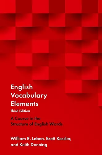 English Vocabulary Elements cover