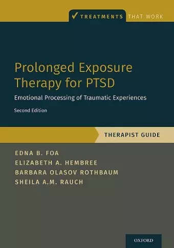 Prolonged Exposure Therapy for PTSD cover