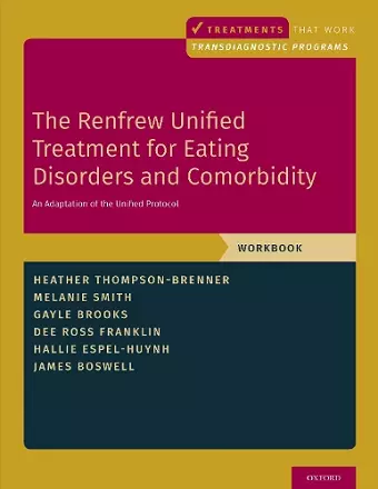 The Renfrew Unified Treatment for Eating Disorders and Comorbidity cover