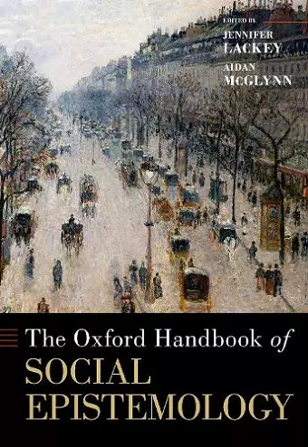 The Oxford Handbook of Social Epistemology cover