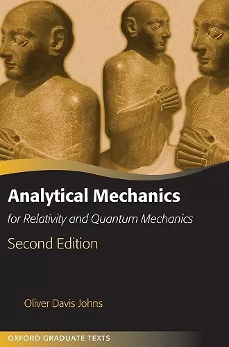 Analytical Mechanics for Relativity and Quantum Mechanics cover