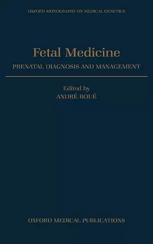 Fetal Medicine cover