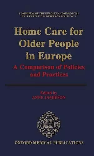 Home Care for Older People in Europe cover