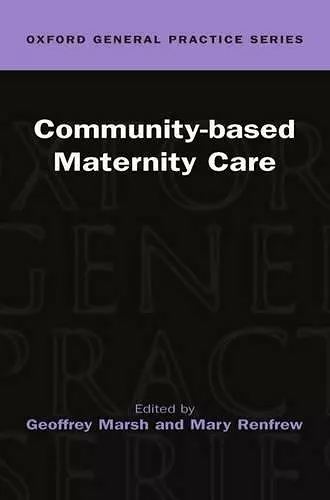 Community-based Maternity Care cover