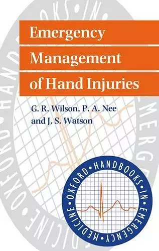 Emergency Management of Hand Injuries cover