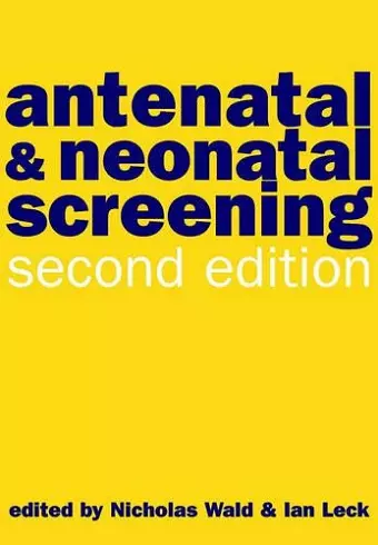 Antenatal and Neonatal Screening cover