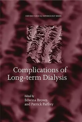 Complications of Long-term Dialysis cover