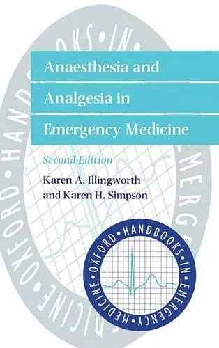 Anaesthesia and Analgesia in Emergency Medicine cover