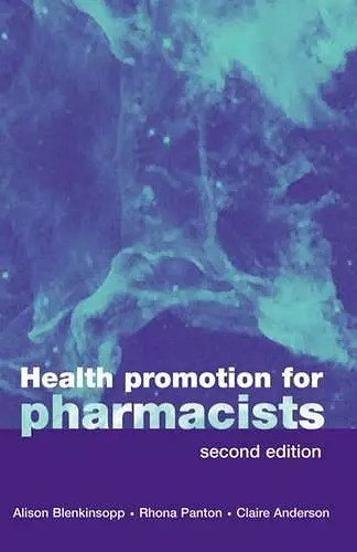 Health Promotion for Pharmacists cover