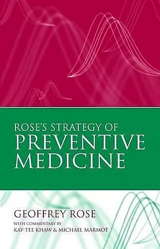 Rose's Strategy of Preventive Medicine cover
