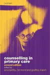 Counselling in Primary Care cover