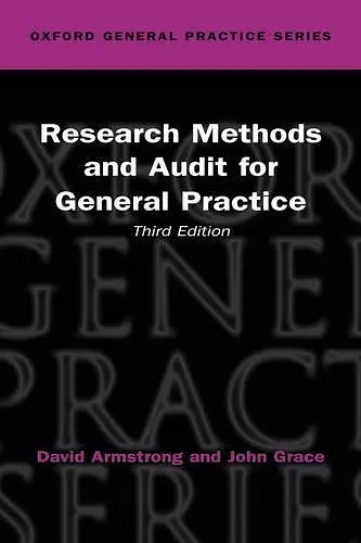 Research Methods and Audit in General Practice cover