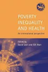Poverty, Inequality and Health cover