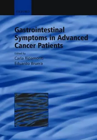 Gastrointestinal Symptoms in Advanced Cancer Patients cover