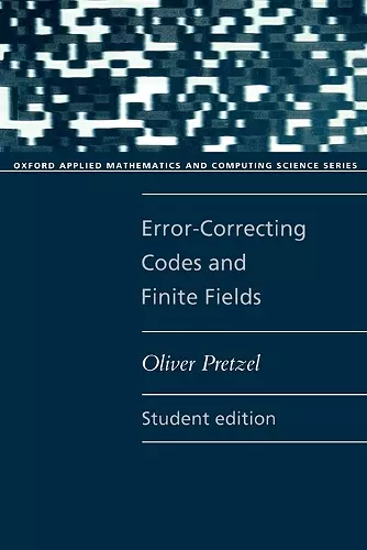 Error-Correcting Codes and Finite Fields cover