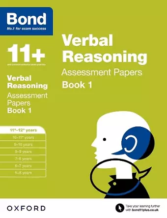 Bond 11+: Verbal Reasoning: Assessment Papers cover