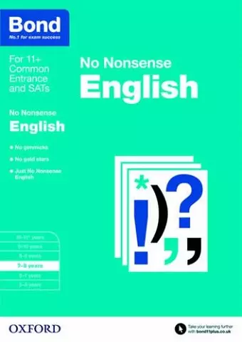 Bond 11+: English: No Nonsense cover