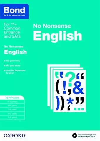 Bond: English: No Nonsense cover