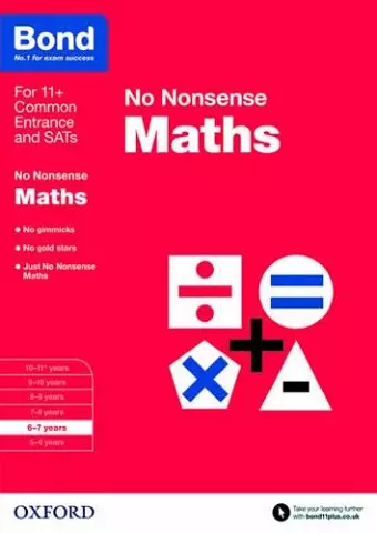 Bond: Maths: No Nonsense cover