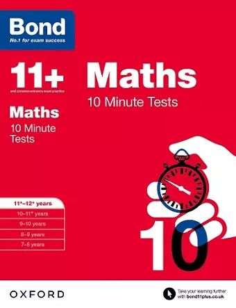 Bond 11+: Maths: 10 Minute Tests cover