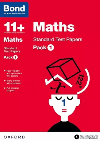 Bond 11+: Maths: Standard Test Papers: For 11+ GL assessment and Entrance Exams cover