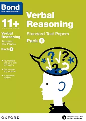 Bond 11+: Verbal Reasoning: Standard Test Papers: For 11+ GL assessment and Entrance Exams cover