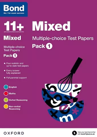 Bond 11+: Mixed: Multiple-choice Test Papers: For 11+ GL assessment and Entrance Exams cover