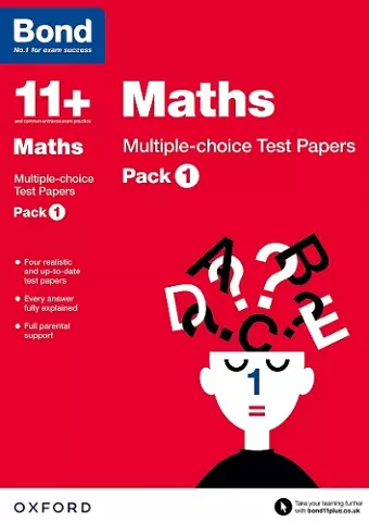 Bond 11+: Maths: Multiple-choice Test Papers: For 11+ GL assessment and Entrance Exams cover