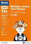 Bond 11+: Multiple-choice Test Papers for the CEM 11+ tests Pack 2: Ready for the 2024 exam cover