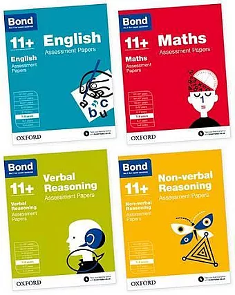 Bond 11+: English, Maths, Non-verbal Reasoning, Verbal Reasoning: Assessment Papers cover