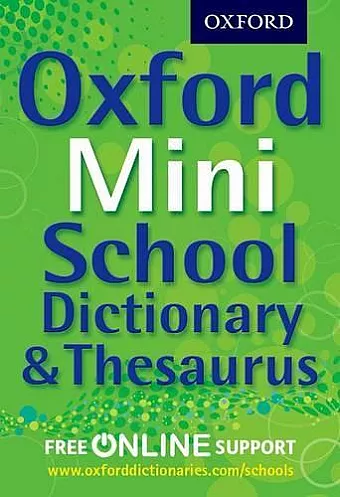 Oxford Mini School Dictionary & Thesaurus cover