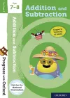 Progress with Oxford: Addition and Subtraction Age 7-8 cover