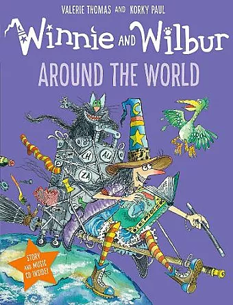 Winnie and Wilbur: Around the World PB & CD cover