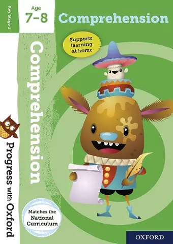 Progress with Oxford:: Comprehension: Age 7-8 cover