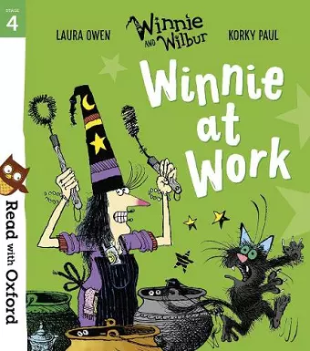 Read with Oxford: Stage 4: Winnie and Wilbur: Winnie at Work cover