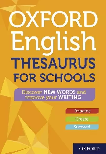 Oxford English Thesaurus for Schools cover