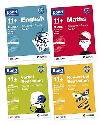 Bond 11+: Bond 11+ English, Maths, Verbal Reasoning, Non Verbal Reasoning: Assessment Papers cover