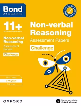 Bond 11+: Bond 11+ NVR Challenge Assessment Papers 9-10 years cover
