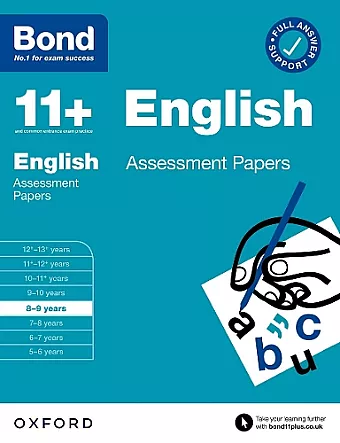 Bond 11+: Bond 11+ English Assessment Papers 8-9 years cover