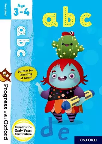 Progress with Oxford: ABC Age 3-4 cover