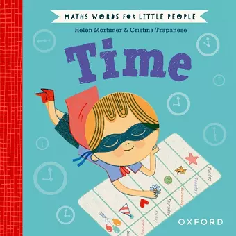 Maths Words for Little People: Time cover