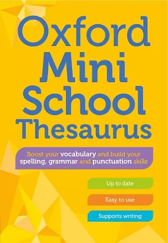 Oxford Mini School Thesaurus cover