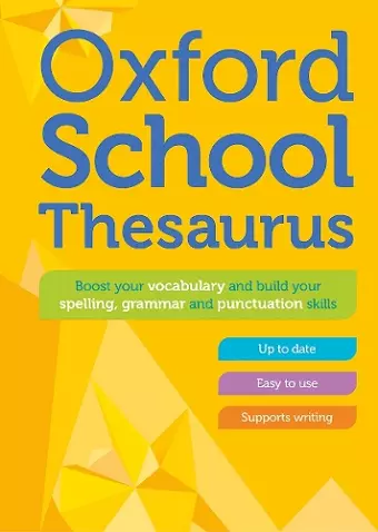 Oxford School Thesaurus cover