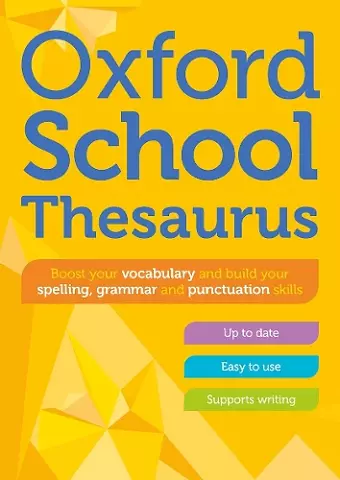 Oxford School Thesaurus cover