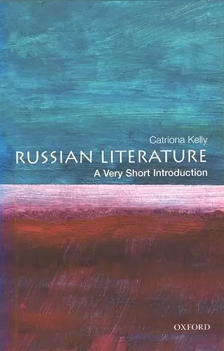 Russian Literature: A Very Short Introduction cover