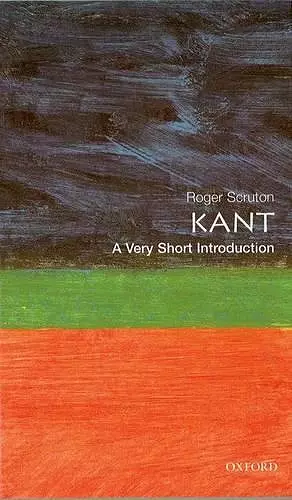 Kant: A Very Short Introduction cover